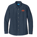 Ladies Long Sleeve Denim