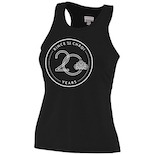 Girls poly/Spandex Solid Racerback Tank