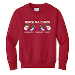 S 1-clr Youth Crewneck Sweatshirt