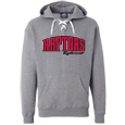 Lace Up Hooded Sweatshirt